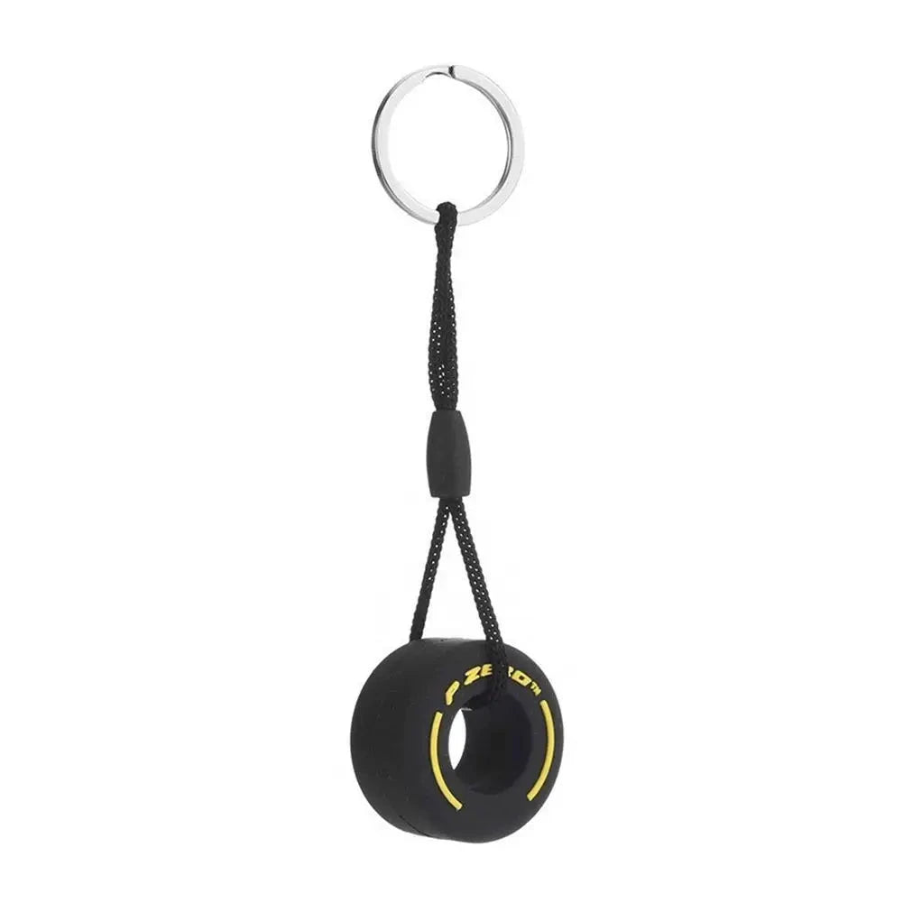 F1 Racing Tire Keychain