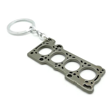 Engine Gasket Car Keychain