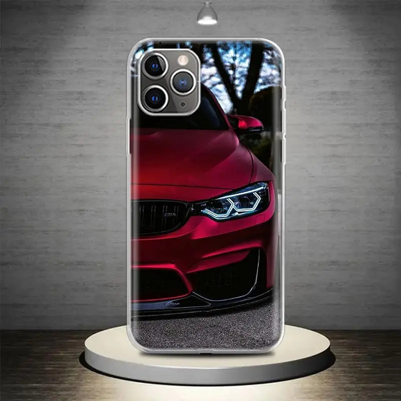 BMW Car Silicone iPhone Case