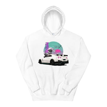 Initial D Car Print Hoodie